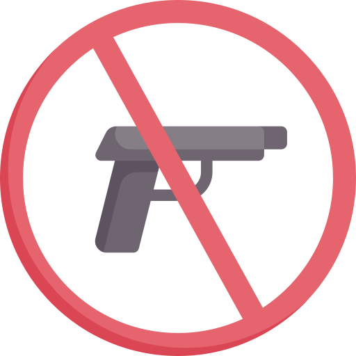 No weapons